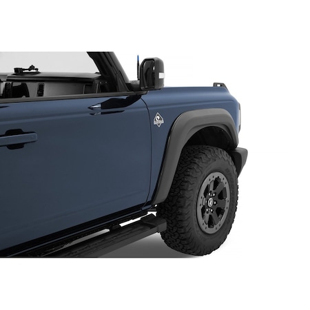 Bestop Bronco Fender Flares For Ford 2021-2024 Bronco 2 Door Matte Black Thermoformed Material 49700-01